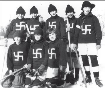 Женская хоккейная команда Канада 1922 Вторая мировая война до сих пор один - фото 12