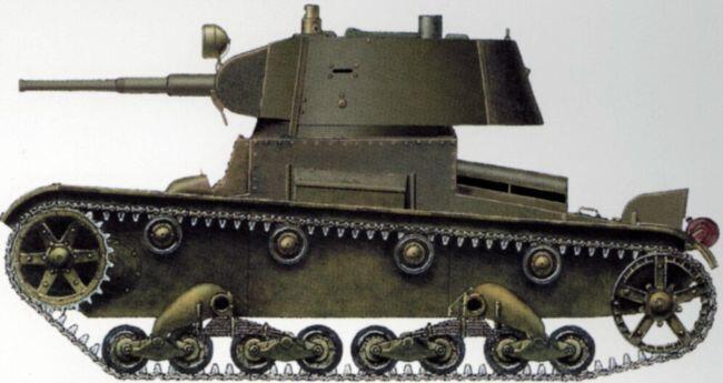 Советский легкий танк Т26 обр 1938 г Масса 10 т экипаж 3 человека - фото 60