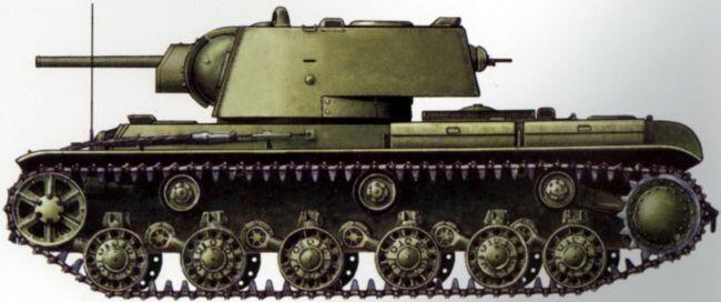 Советский тяжелый танк КВ1 обр 1941 г Масса 47 т экипаж 5 человек - фото 63