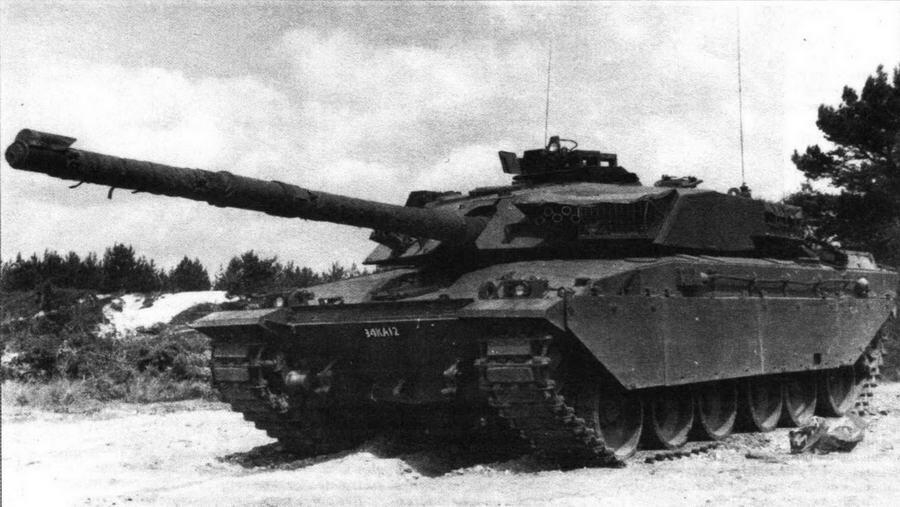 Основной боевой танк Challenger 1 Mk 1 ТАКТИКОТЕХНИЧЕСКИЕ ХАРАКТЕРИСТИКИ - фото 13