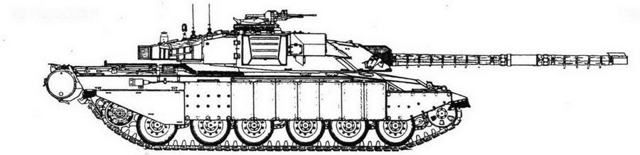 Challenger 1 Mk 3 Основной боевой танк Challenger 1 МкЗ Гвардейского - фото 14
