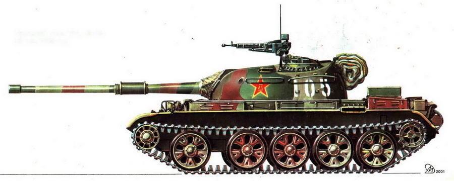 Средний танк Typ 59М Пекин 1989 год - фото 59