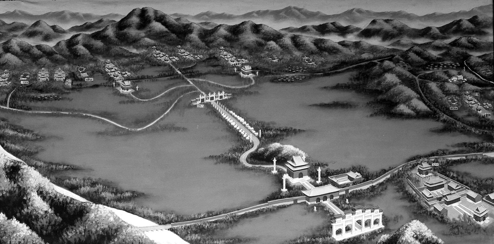Рис 1 Картина изображающая Восточную долину царей место захоронения - фото 1