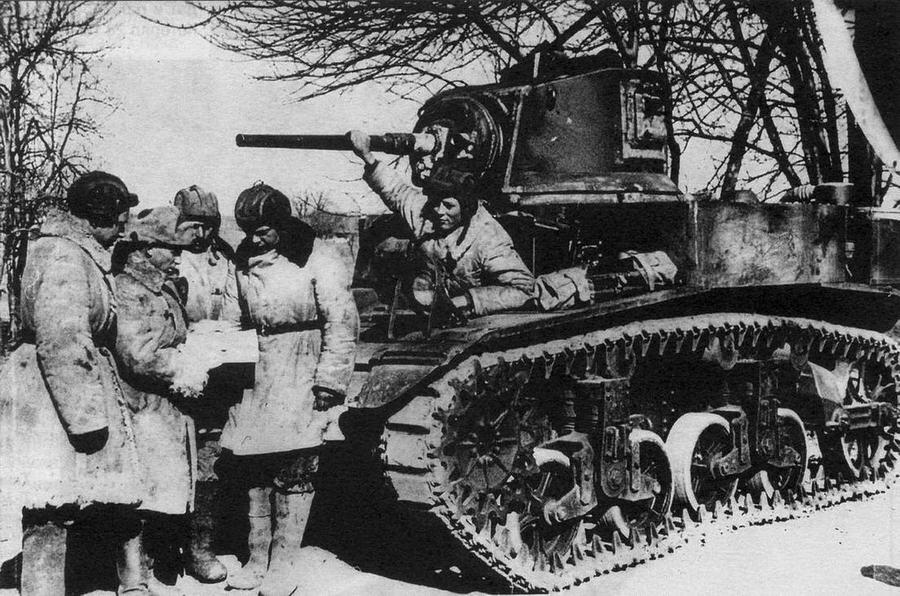Постановка задачи экипажу танка M3л M3А1 Западный фронт 1942 год На - фото 47