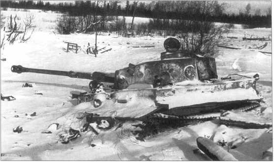 Тяжелый танк Тигр I 502го танкового батальона вермахта подбитый в районе - фото 59