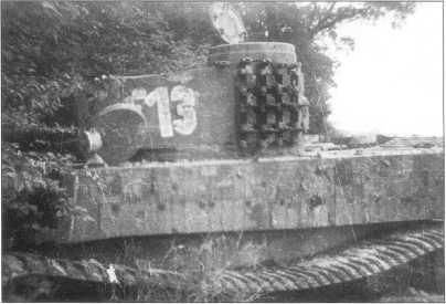 Тигр I из состава роты Ферманна Fehrmann Машина окрашена в зеленооливковый - фото 173
