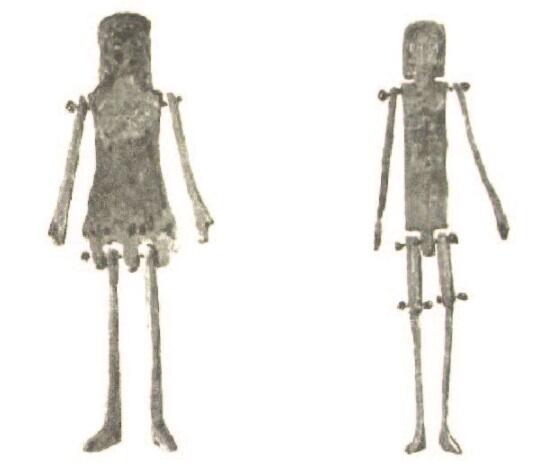 Рис 18 Античные куклы из глины и кости Из кн Оршанский Л 1912 Рис 19 - фото 26