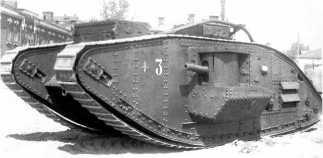 Танк MKV Рикардо предположительно из состава 3го танкового полка РККА - фото 160