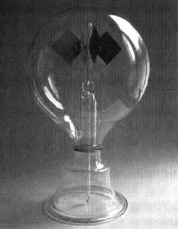 Радиометр Крукса вертушка с четырьмя лопастями которая вращается под - фото 3