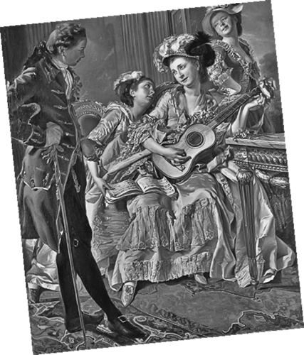 ЛуиРолан Тринкесс Домашний концерт 1774 г Старая Пинакотека Беседовали о - фото 4