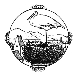 Аист символ Эльзаса С рисунка Жана Жака Вальтца Анси В начале прошлого - фото 1