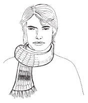 Рис 2 Шарф мужской Последовательность вязания Для мужского шарфа модель - фото 2