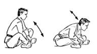 3 Потягивание ног Исходное положение лежим на спине ноги вытянуты Правую - фото 2