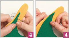 6 Концы нити закрепляйте между слоями обычным швейным узелком Свободный - фото 11