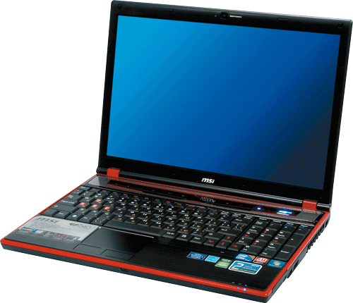 Удобная клавиатура и крупный экран обеспечивают комфорт при игре MSI GX640 - фото 51