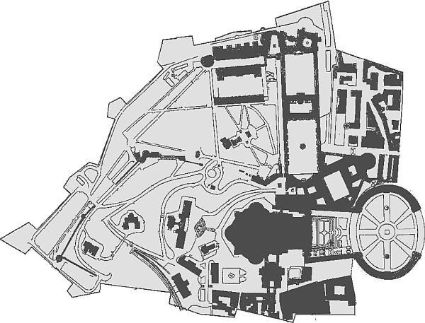 Карта Ватикана Полны очарования старинные римские кварталы живописная - фото 1