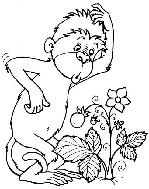 Упражнения для губ Песенка обезьянки Расскажите ребенку что обезьянки - фото 2
