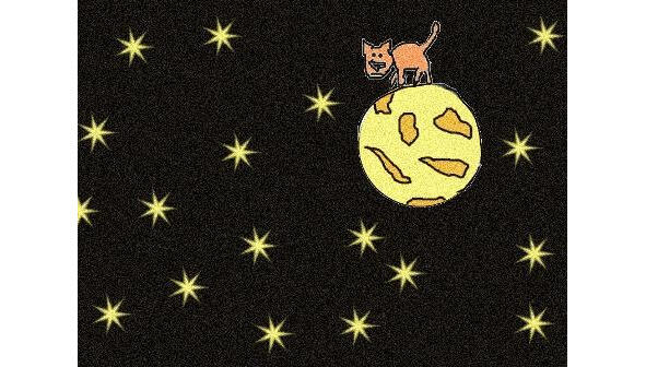 По луне гуляет кот По луне гуляет кот Песни лунные поет А о чем поет он - фото 8