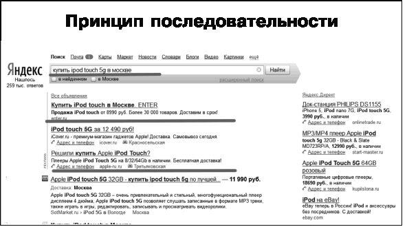 Рис 11Поисковый запрос купить iPod touch 5g в Москве На иллюстрации - фото 4