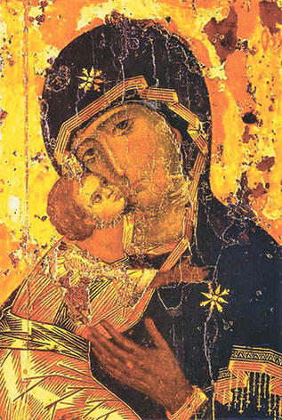 Владимирская икона Божией Матери была по преданию написана апостолом и - фото 5