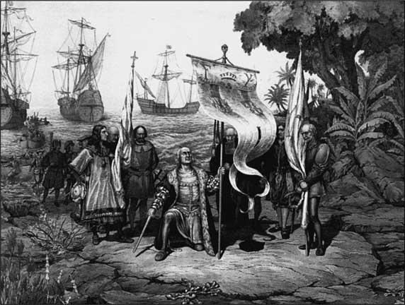 Колумб ступает на американский берег Возвращение Колумба в Испанию в марте 1493 - фото 2