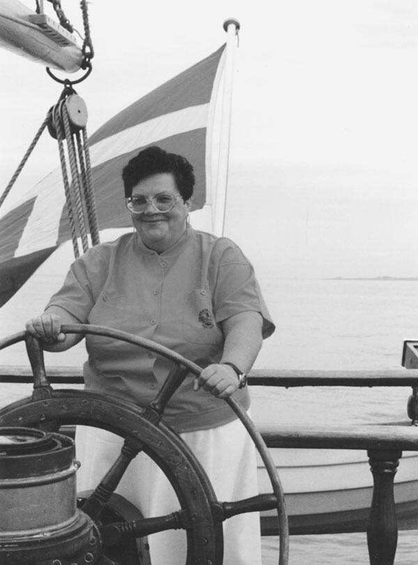 Ольга Обухова автор книги во время прогулки на яхте в проливе Скагеррак - фото 3