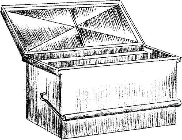 Рис 10 Ящик для переноски рамок Щетка для сметания пчел с рамок или сора со - фото 10