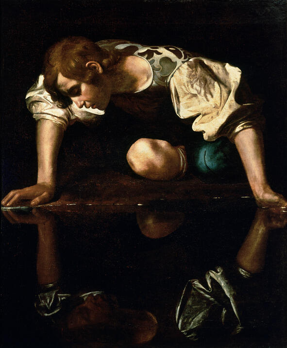 Микеланджело Меризи да Караваджо Нарцисс у ручья 15981599 Битва первая - фото 2