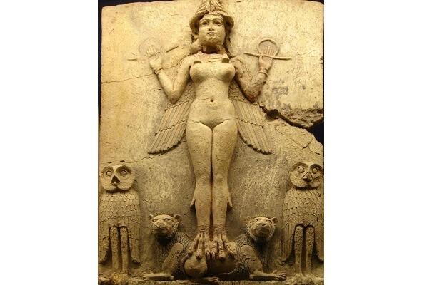 Лилит богиня ночи Терракотовый рельеф из коллекции Британского музея - фото 5