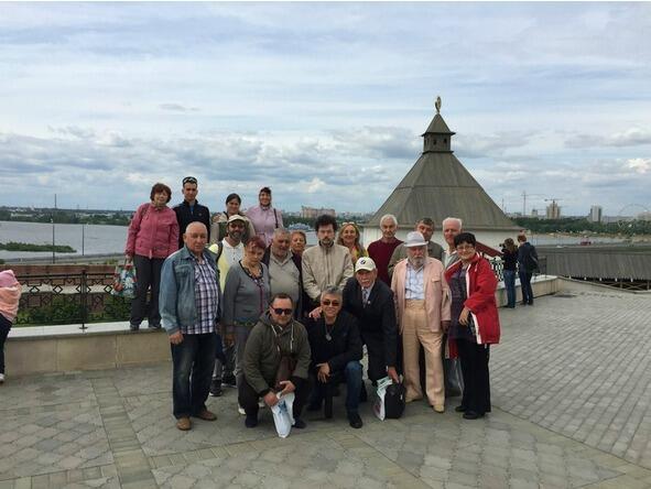 Казань Кремль 12062015г 1 ряд слева направо сидящие Камиль Зиннуров Тагир - фото 3