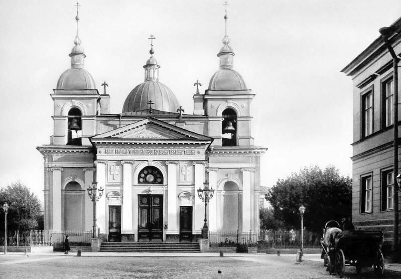 Церковь Рождества Христова 1900е гг На Песках построили первый в Петербурге - фото 3