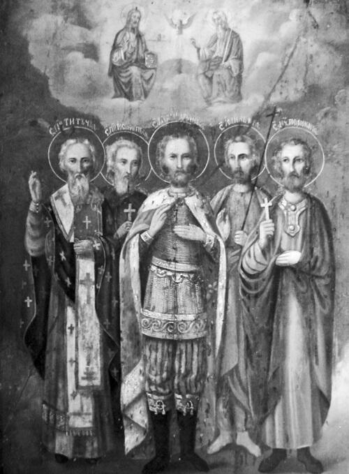 Святые Александр Невский преподобные Тит и Иосиф Песнописец святой Иоанн - фото 5