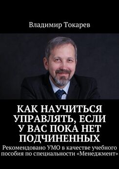 Владимир Токарев - Как научиться управлять, если у вас пока нет подчиненных. Рекомендовано УМО в качестве учебного пособия по специальности «Менеджмент»
