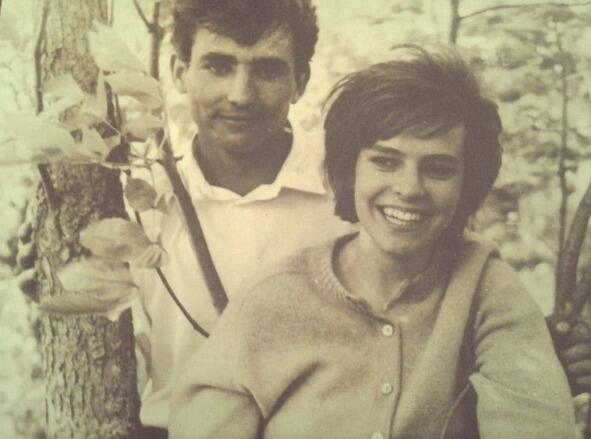 Я с Раей Кодзик 1966 г Александровское Однажды с ней я ходил на - фото 24