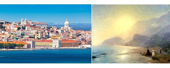7 История любви Александра Красив богатый Лиссабон Дворцы и церкви на скале - фото 7