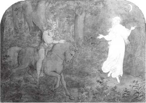 Мориц фон Швинд 18041871 Явление в лесу Ок 1823 Вестфалия и второе - фото 20