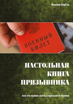Максим Берёза - Настольная книга призывника. Все, что нужно знать о призыве в армию