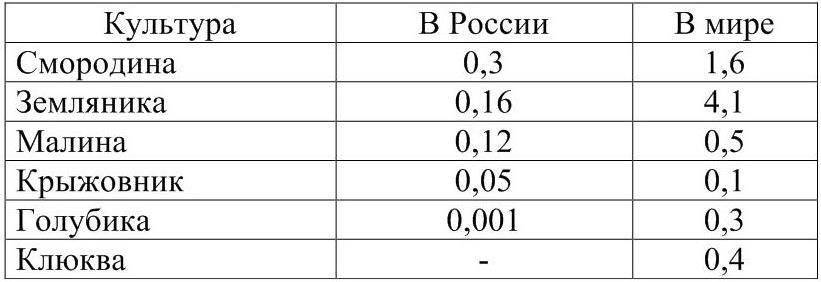 Валовой сбор плодов и ягод в России в 2013 году превысил 2 млн т Это на 101 - фото 1