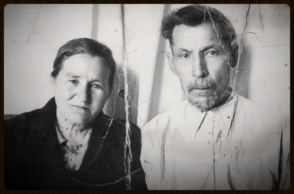 Бабушка Елена и дедушка Егор Поскольку в послевоенное время все жители - фото 2