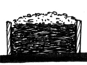 Рис 10 Быстрый компост трава засыпанная землей Рис 11 Текущий компост - фото 11