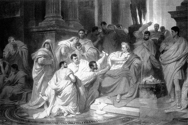 Убийство Цезаря Карл Теодор Пилоти Один из сторонников Цезаря знавший о - фото 4