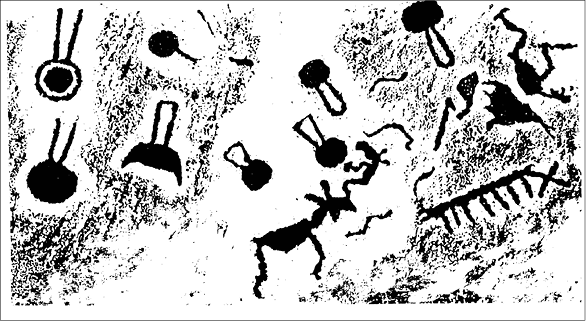 Петроглифы Онежского озера с космическими мотивами В этом Универсальном Знании - фото 2