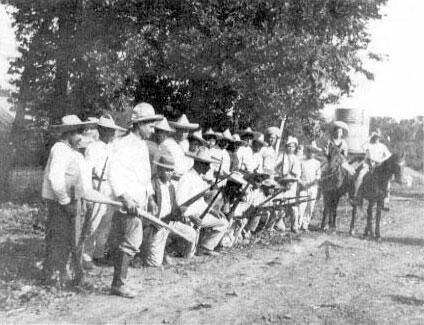 Один из отрядов Мануэля Пелаеса 1917 год После конвента в Керетаро дон Венус - фото 2