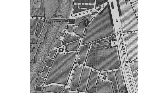 Карта 1859 г Мухина улица Карта Мухиной горы 1859 г - фото 11