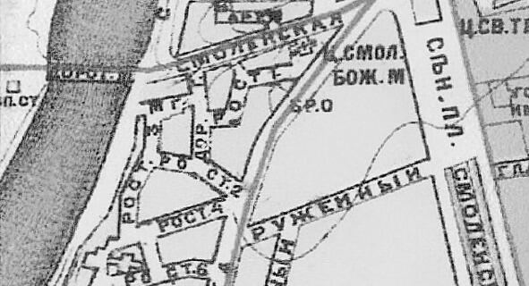 Карта Москвы Суворина 19071908 гг Карта Москвы из книги издания Сабашниковых - фото 13