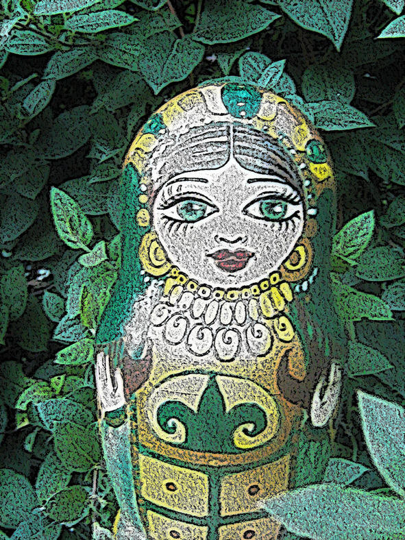Матрёшка Берегиня со знаками Прорастания семян на фартучке Берегиня ЖИВА - фото 3