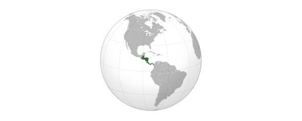 Центральная Америка на карте Гватемала в Центральной Америке - фото 3