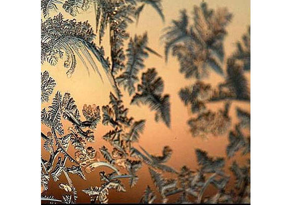 Мороз рисует на окошке райские цветы Плетет свои узоры на стекляшке взором - фото 3