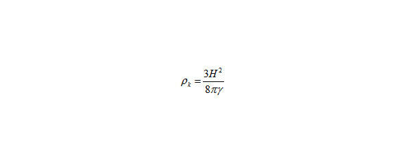 Это формула так называемая критическая плотность Вселенной В НДВФ это - фото 20