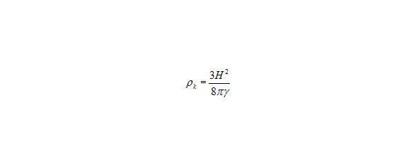 Формула 28 Критическая плотность Приведу вывод этой формулы в современной - фото 22